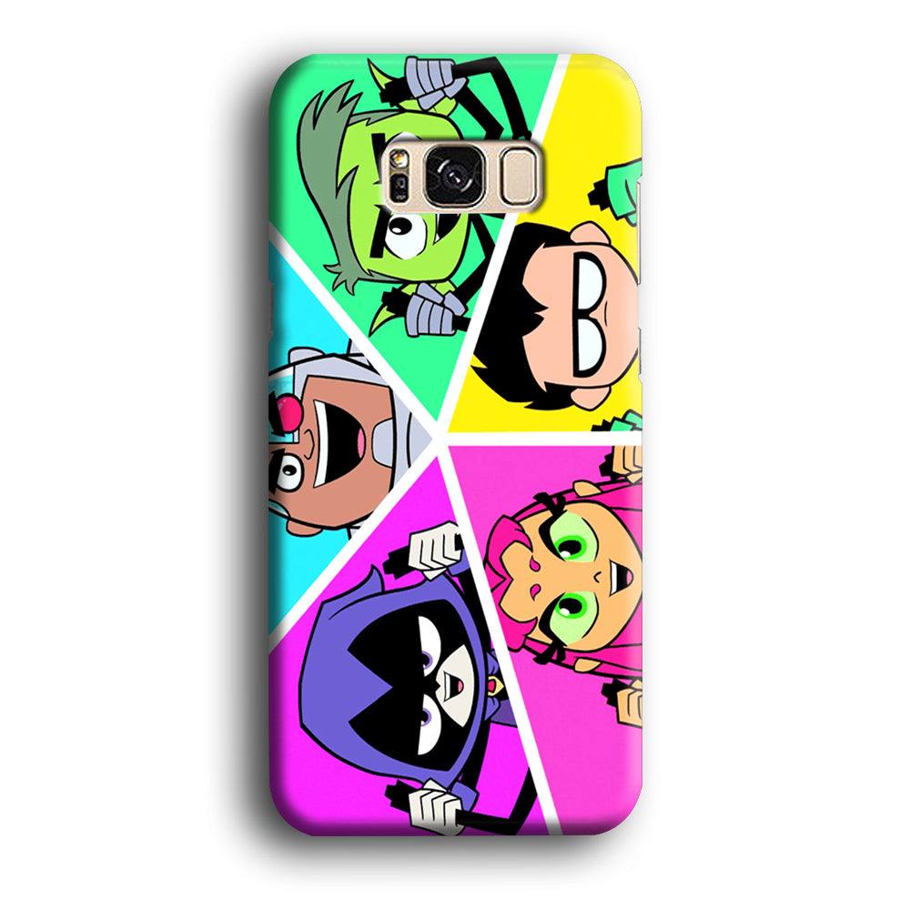 Teen Titans Heroes Family Samsung Galaxy S8 Case
