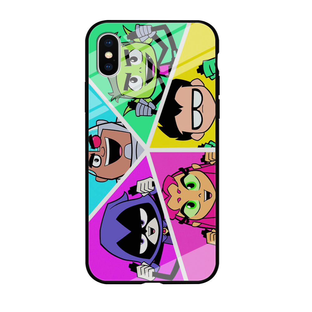 Teen Titans Heroes Family iPhone XS MAX Case