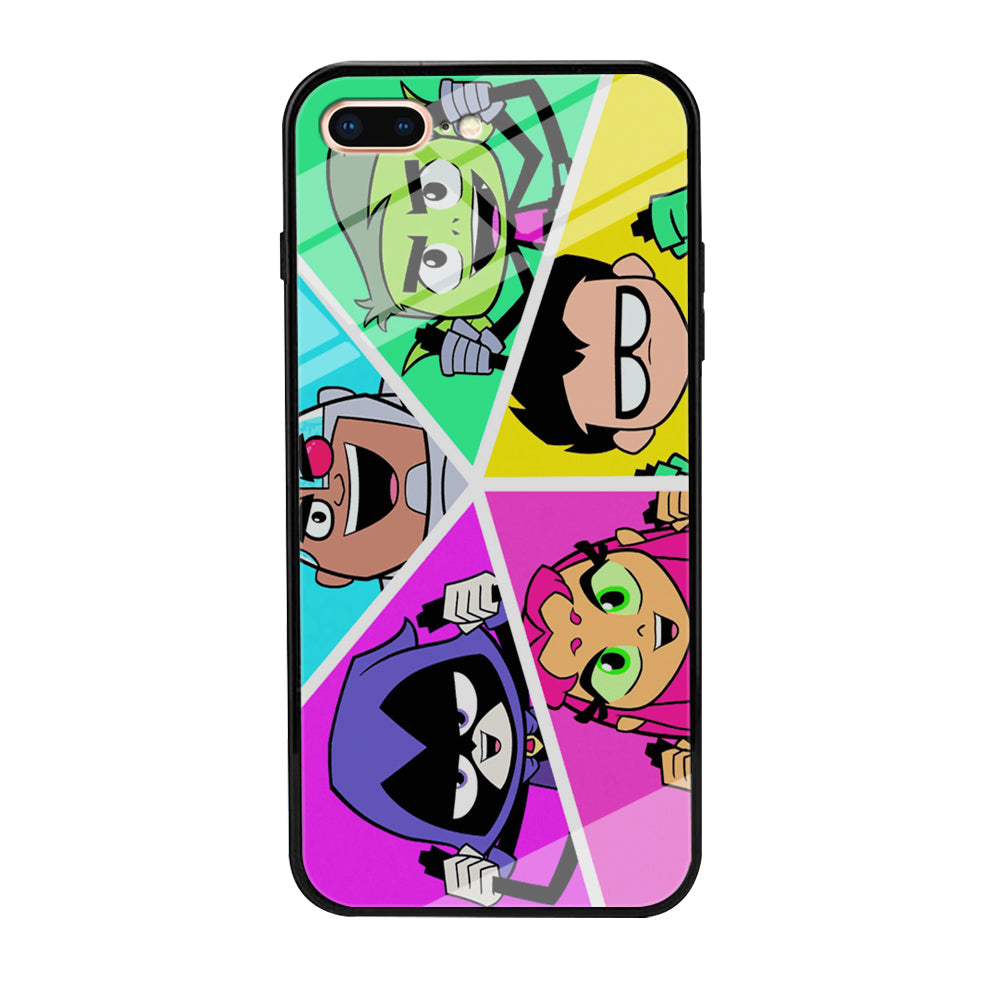 Teen Titans Heroes Family iPhone 8 Plus Case