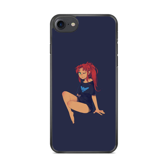 Teen Titans Star Fire Beauty iPhone 8 Case