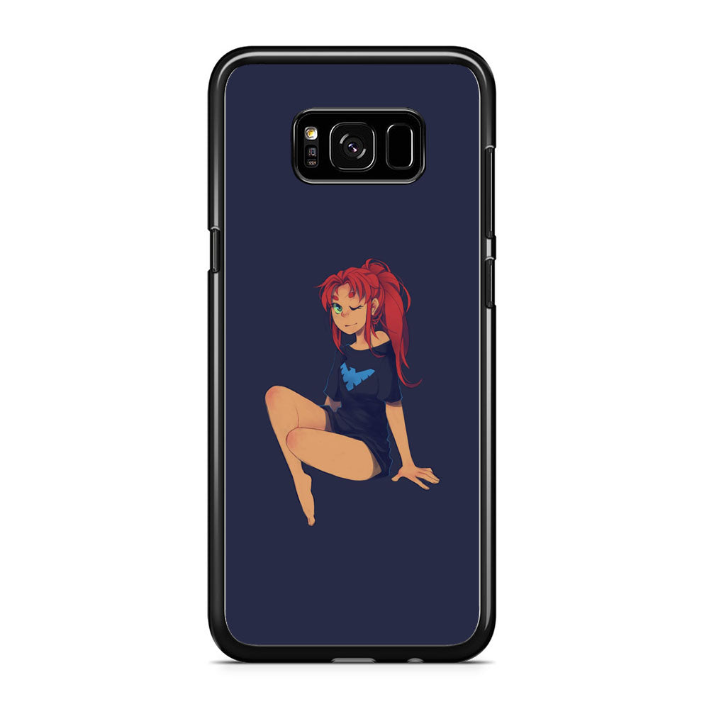 Teen Titans Star Fire Beauty Samsung Galaxy S8 Case