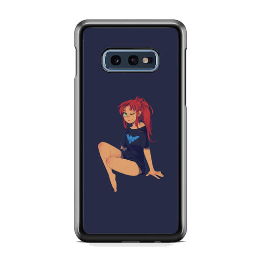 Teen Titans Star Fire Beauty Samsung Galaxy S10E Case