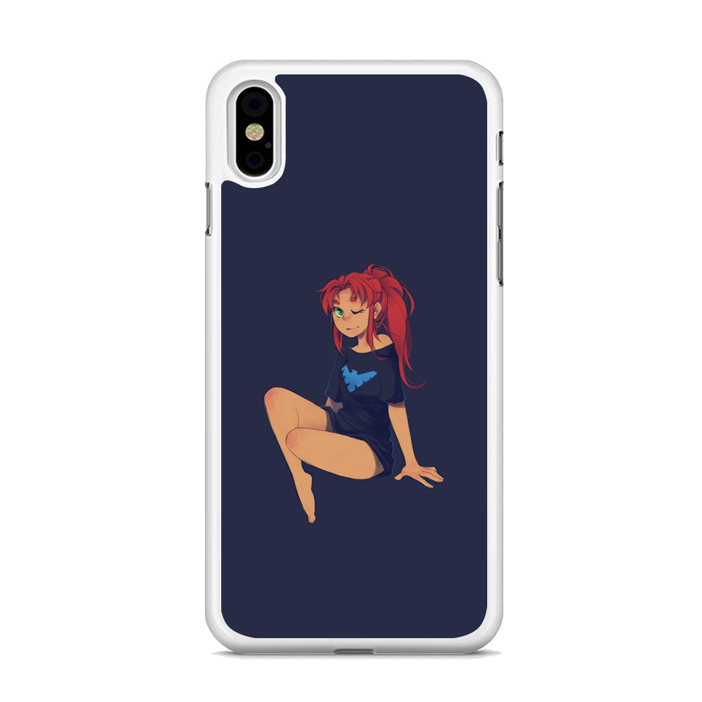 Teen Titans Star Fire Beauty iPhone XS Case