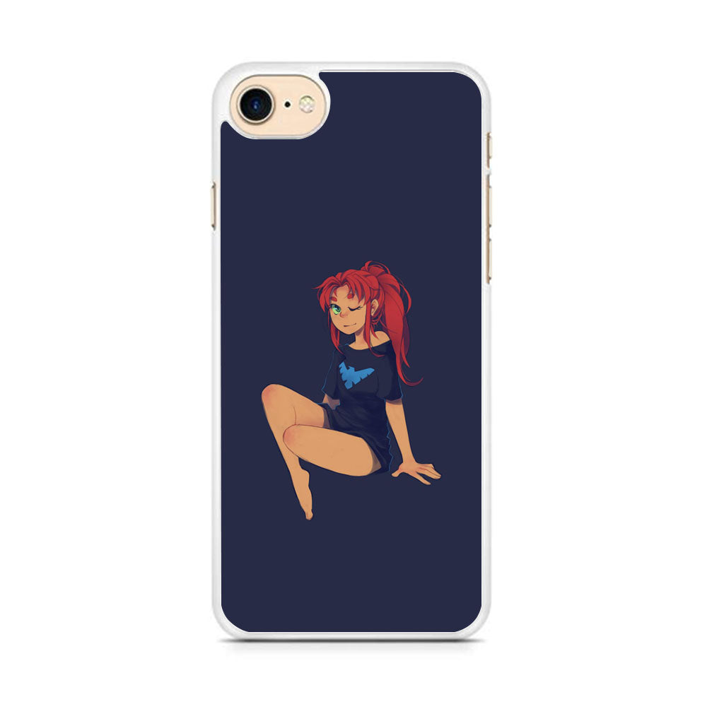 Teen Titans Star Fire Beauty iPhone 8 Case