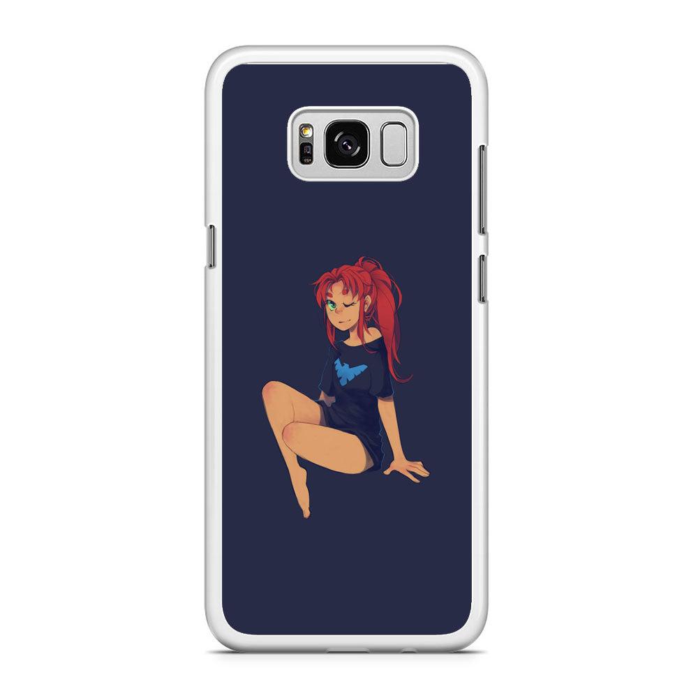 Teen Titans Star Fire Beauty Samsung Galaxy S8 Case