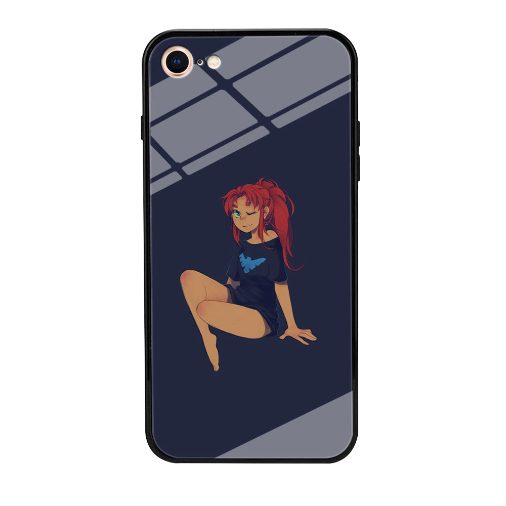 Teen Titans Star Fire Beauty iPhone 8 Case
