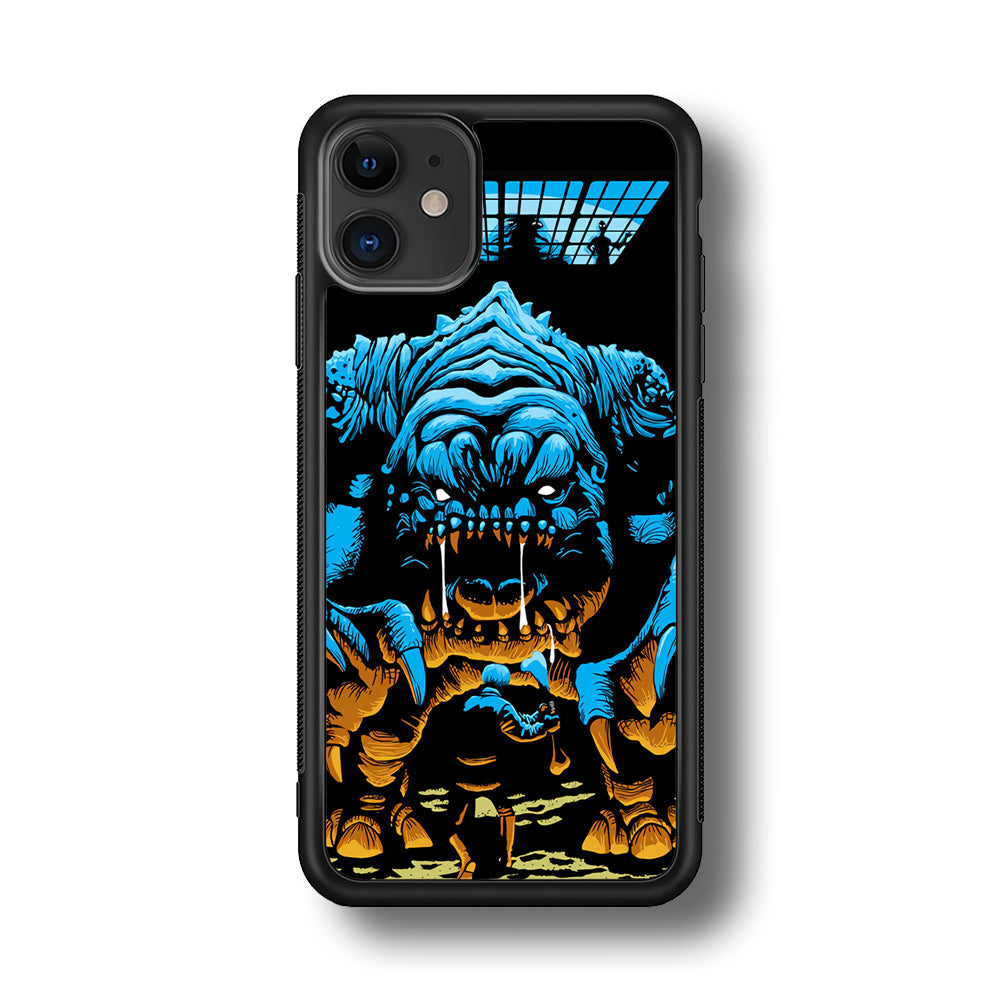 The Blue Monster Stare Reveal iPhone 11 Case