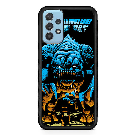 The Blue Monster Stare Reveal Samsung Galaxy A52 Case
