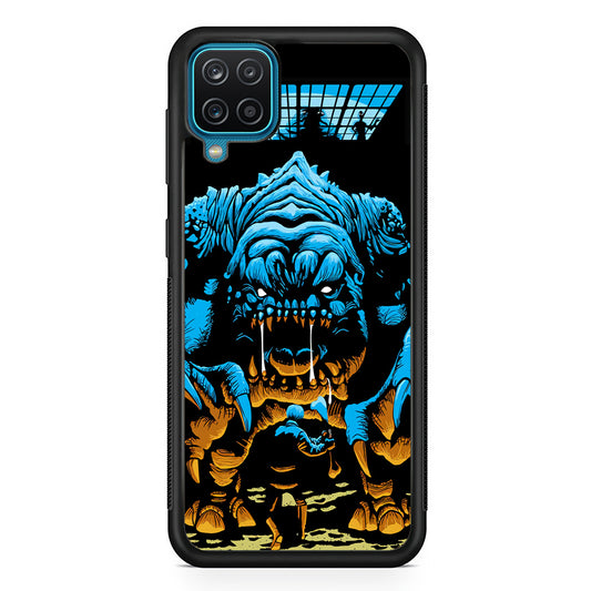 The Blue Monster Stare Reveal Samsung Galaxy A12 Case