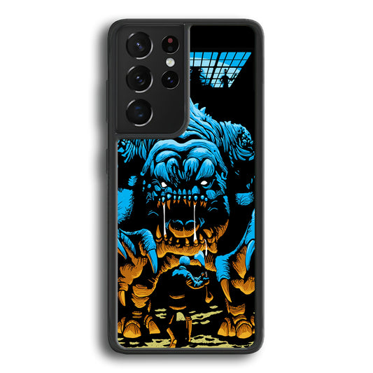 The Blue Monster Stare Reveal Samsung Galaxy S21 Ultra Case
