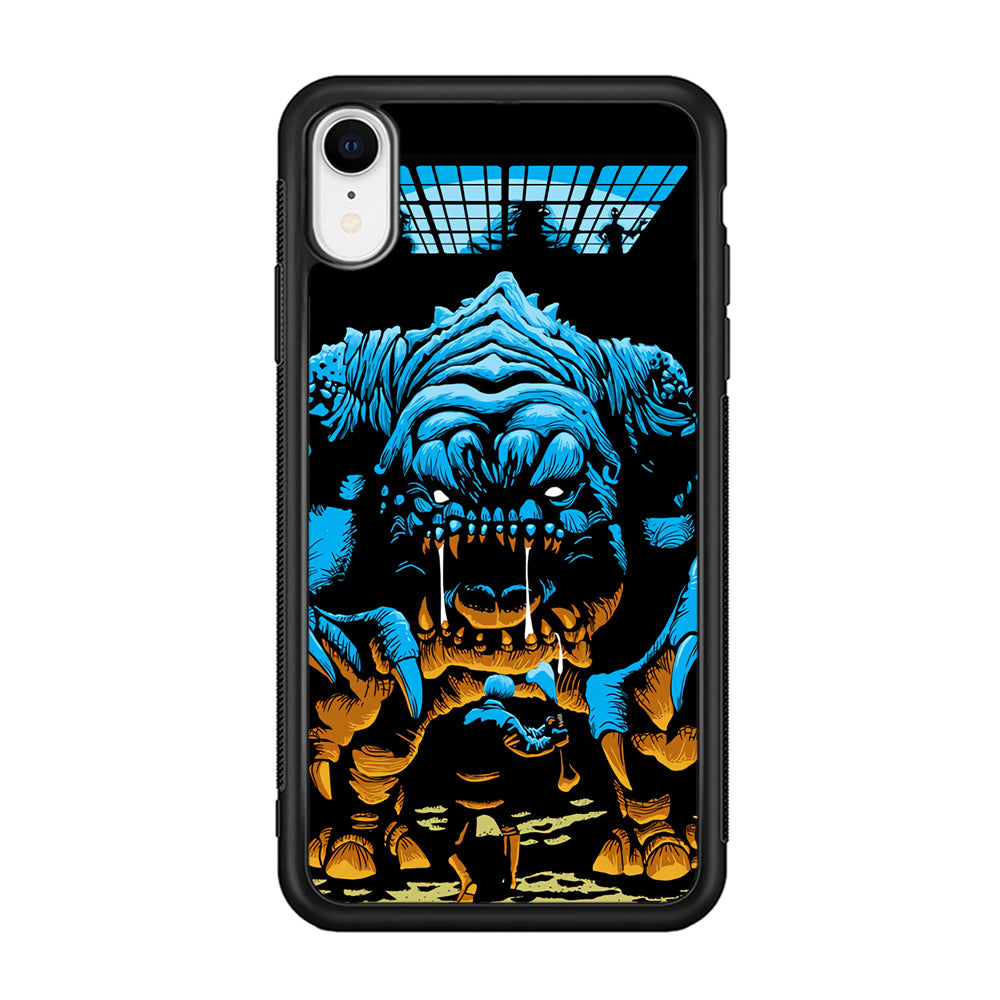 The Blue Monster Stare Reveal iPhone XR Case