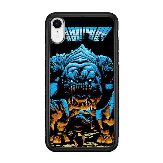 The Blue Monster Stare Reveal iPhone XR Case