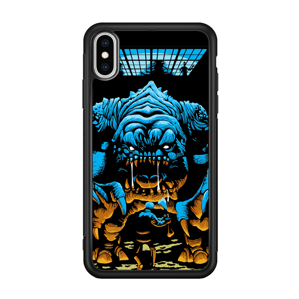 The Blue Monster Stare Reveal iPhone X Case