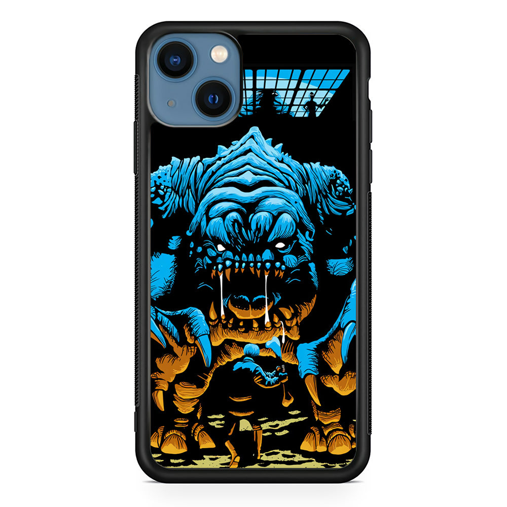 The Blue Monster Stare Reveal iPhone 13 Case