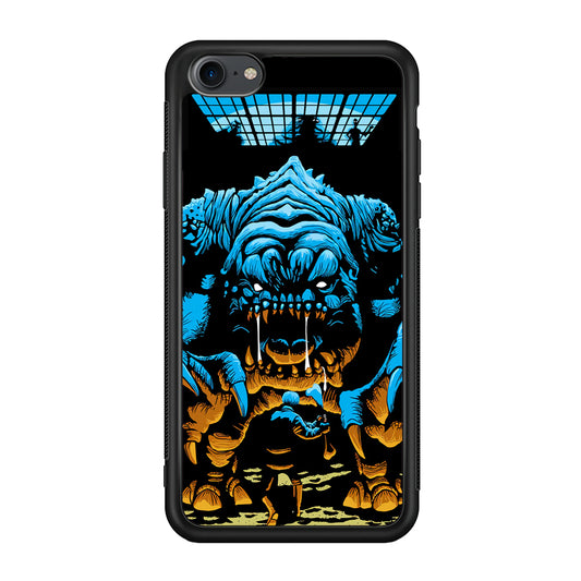 The Blue Monster Stare Reveal iPhone 8 Case