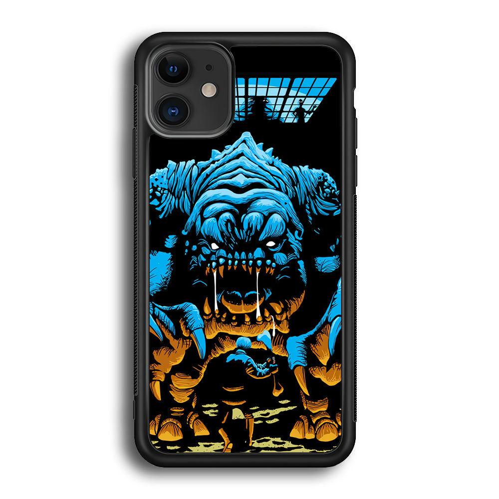 The Blue Monster Stare Reveal iPhone 12 Case