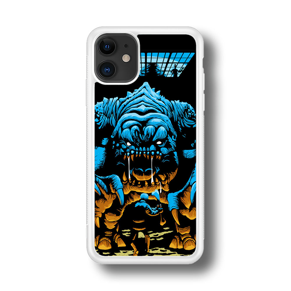 The Blue Monster Stare Reveal iPhone 11 Case