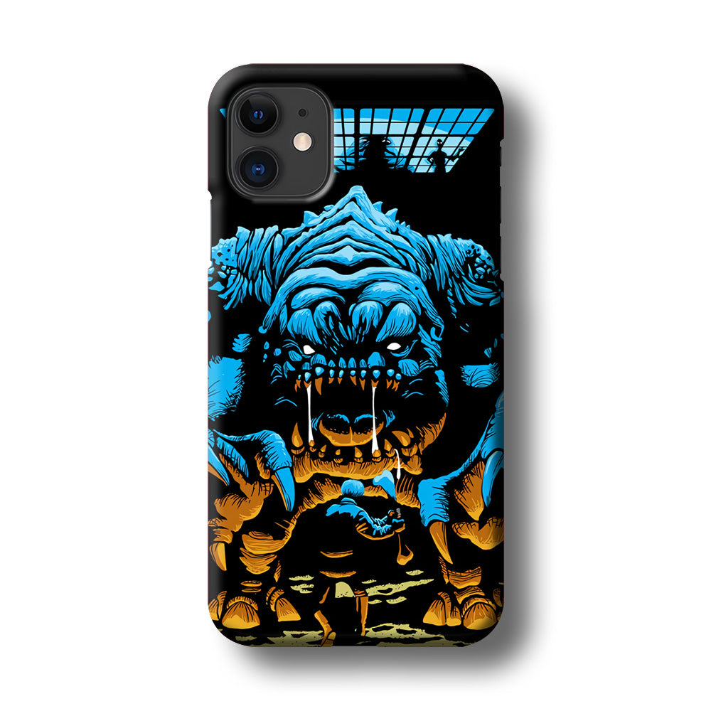 The Blue Monster Stare Reveal iPhone 11 Case