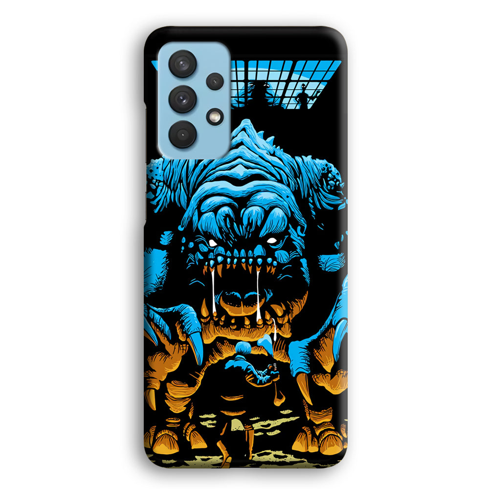 The Blue Monster Stare Reveal Samsung Galaxy A32 Case