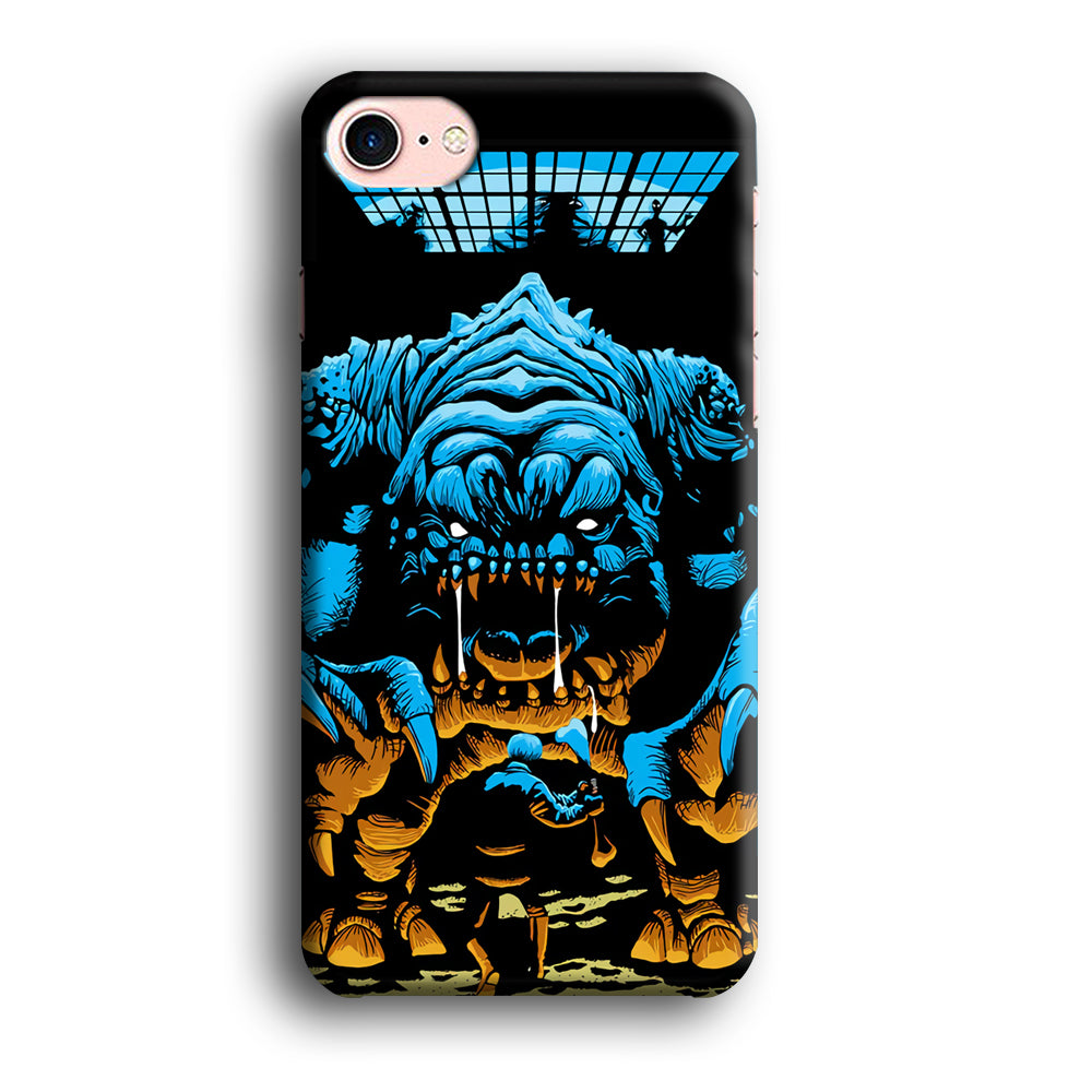 The Blue Monster Stare Reveal iPhone 8 Case