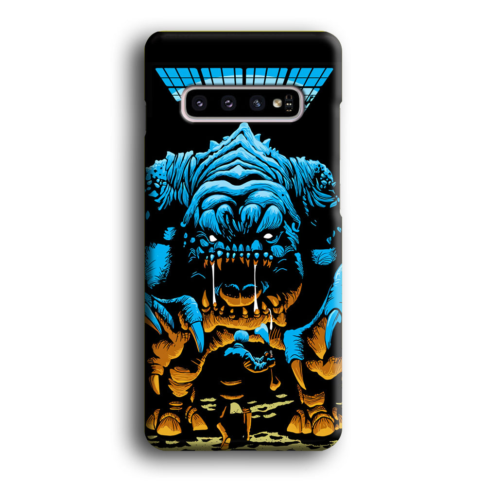 The Blue Monster Stare Reveal Samsung Galaxy S10 Case