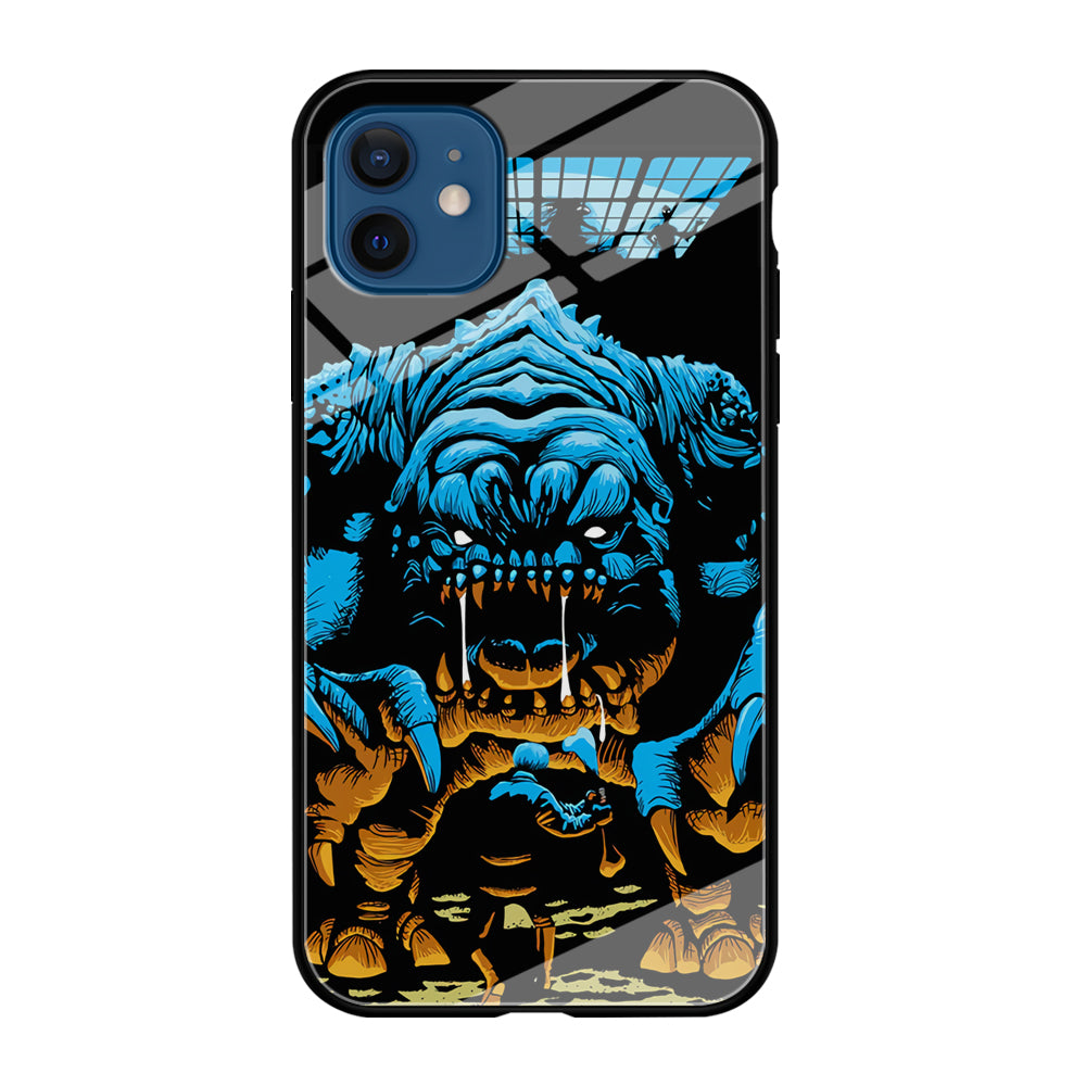 The Blue Monster Stare Reveal iPhone 12 Case