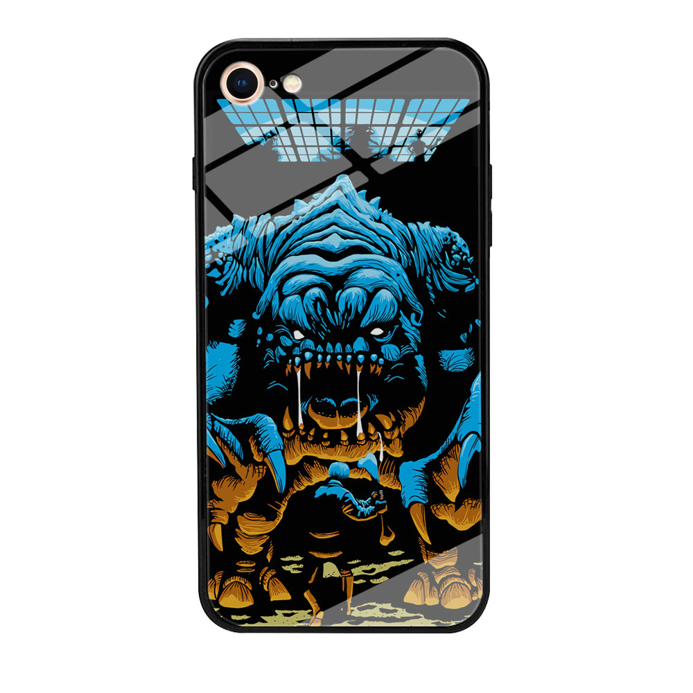 The Blue Monster Stare Reveal iPhone 8 Case