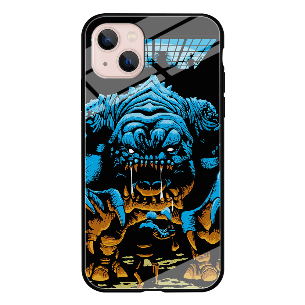 The Blue Monster Stare Reveal iPhone 13 Case