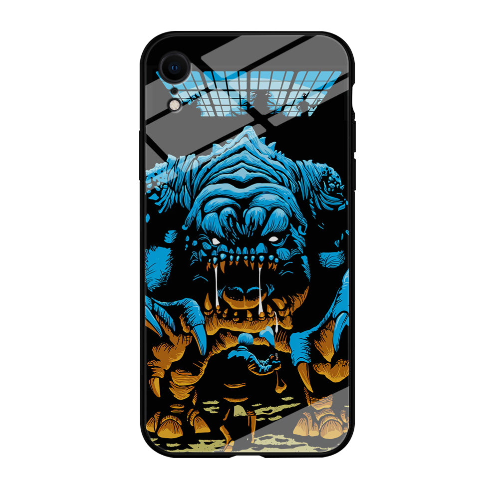 The Blue Monster Stare Reveal iPhone XR Case