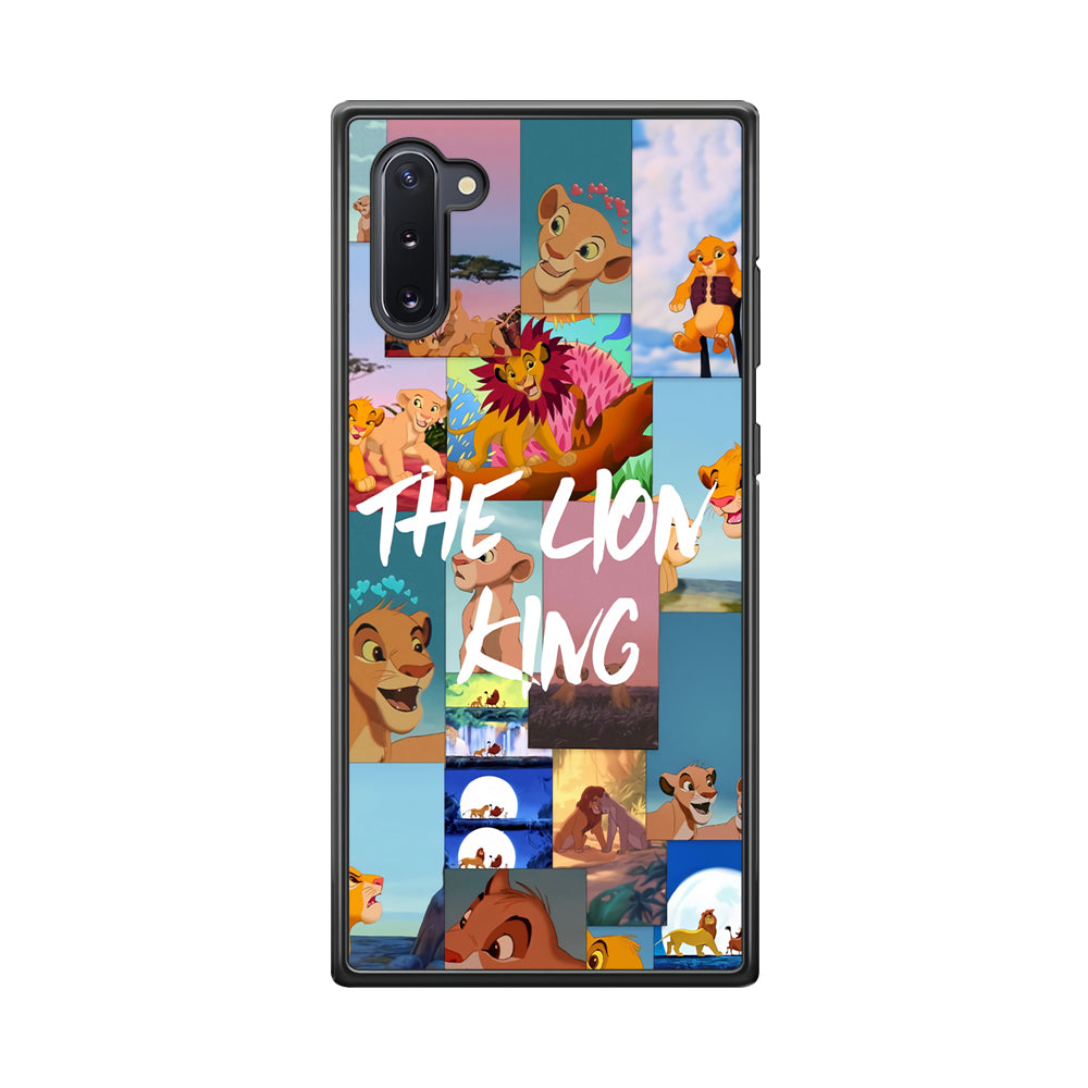 The Lion King Collage Picture Samsung Galaxy Note 10 Case