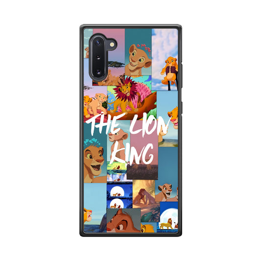 The Lion King Collage Picture Samsung Galaxy Note 10 Case