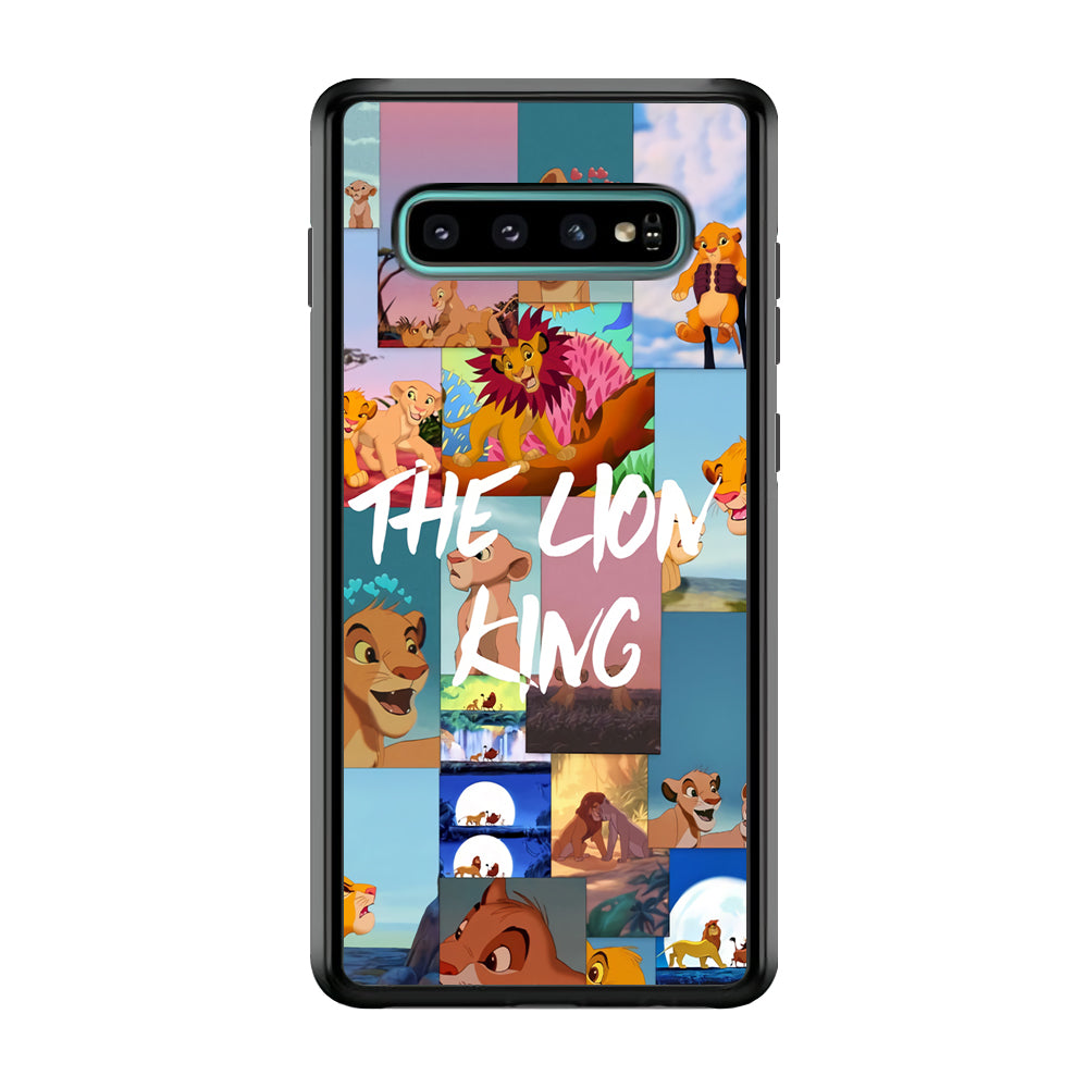 The Lion King Collage Picture Samsung Galaxy S10 Case