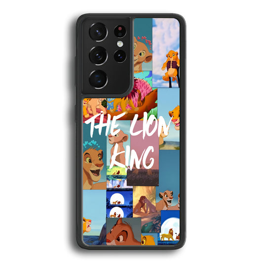 The Lion King Collage Picture Samsung Galaxy S21 Ultra Case