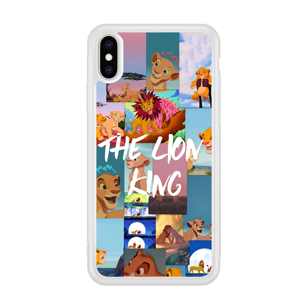 The Lion King Collage Picture iPhone X Case