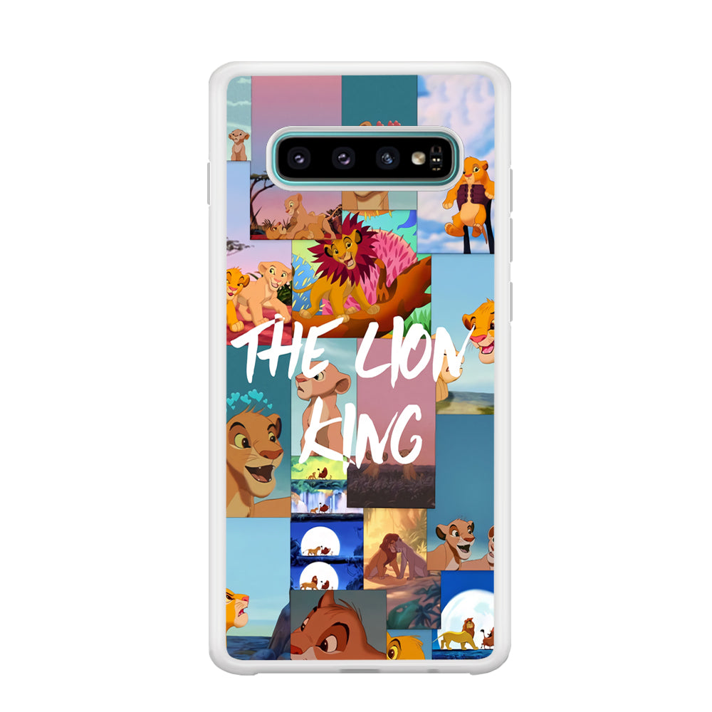 The Lion King Collage Picture Samsung Galaxy S10 Case