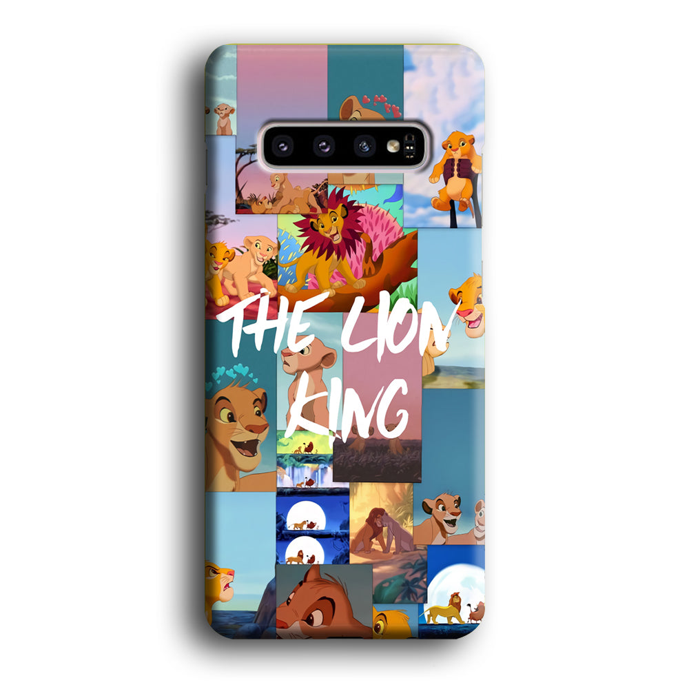 The Lion King Collage Picture Samsung Galaxy S10 Case