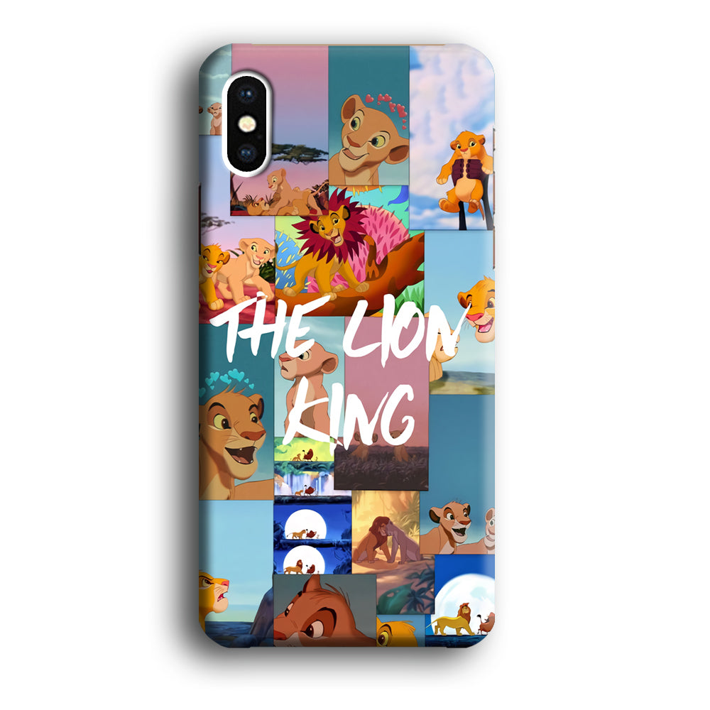 The Lion King Collage Picture iPhone X Case