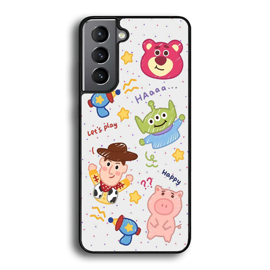 The Story of Toy Crayon Art Samsung Galaxy S21 Plus Case - Carneyforia