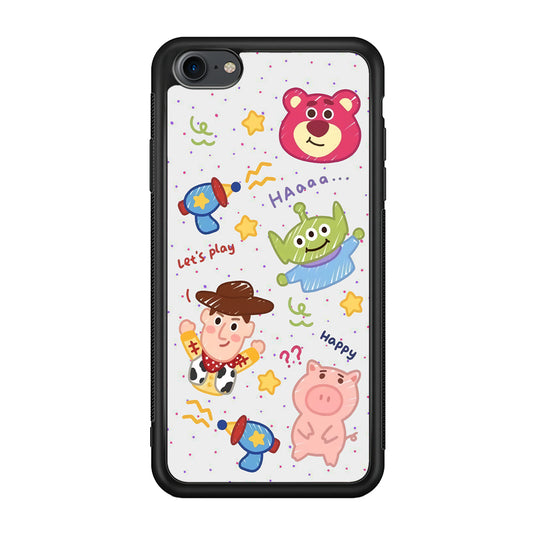 The Story of Toy Crayon Art iPhone 7 Case