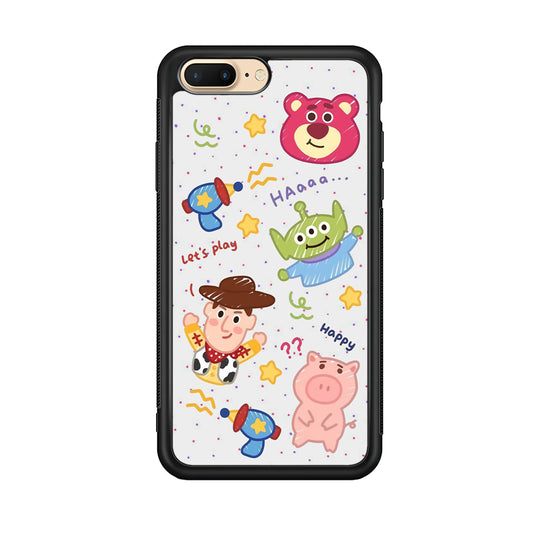 The Story of Toy Crayon Art iPhone 8 Plus Case