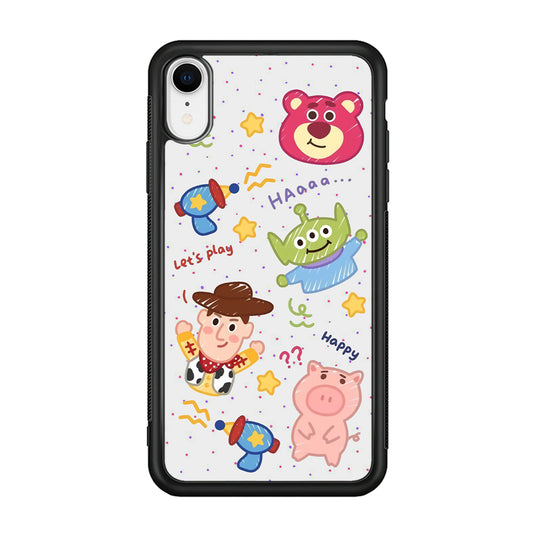 The Story of Toy Crayon Art iPhone XR Case