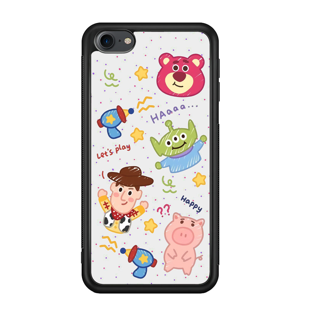 The Story of Toy Crayon Art iPod Touch 6 Case - Carneyforia