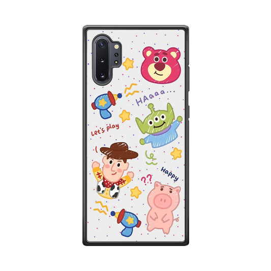 The Story of Toy Crayon Art Samsung Galaxy Note 10 Plus Case