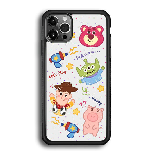 The Story of Toy Crayon Art iPhone 12 Pro Case