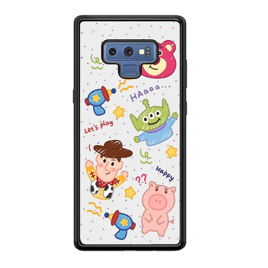The Story of Toy Crayon Art Samsung Galaxy Note 9 Case