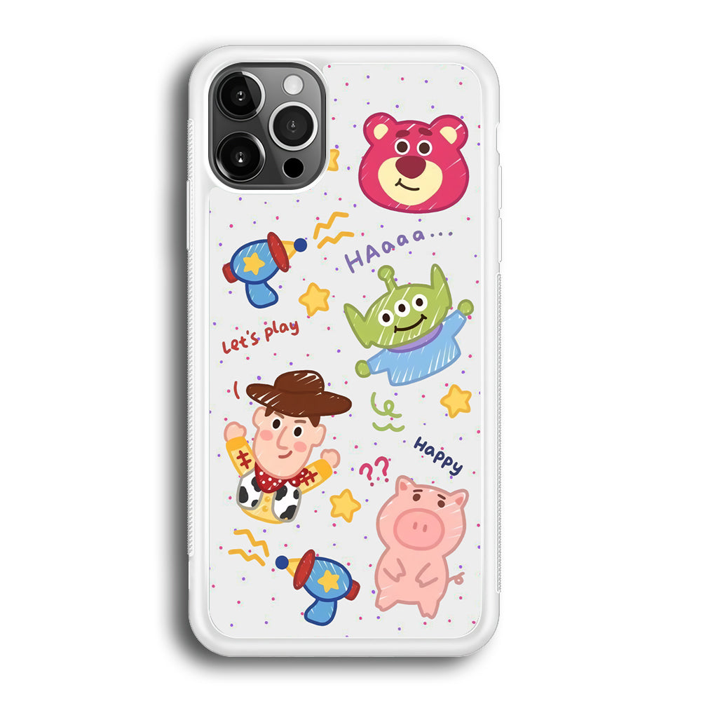 The Story of Toy Crayon Art iPhone 12 Pro Case