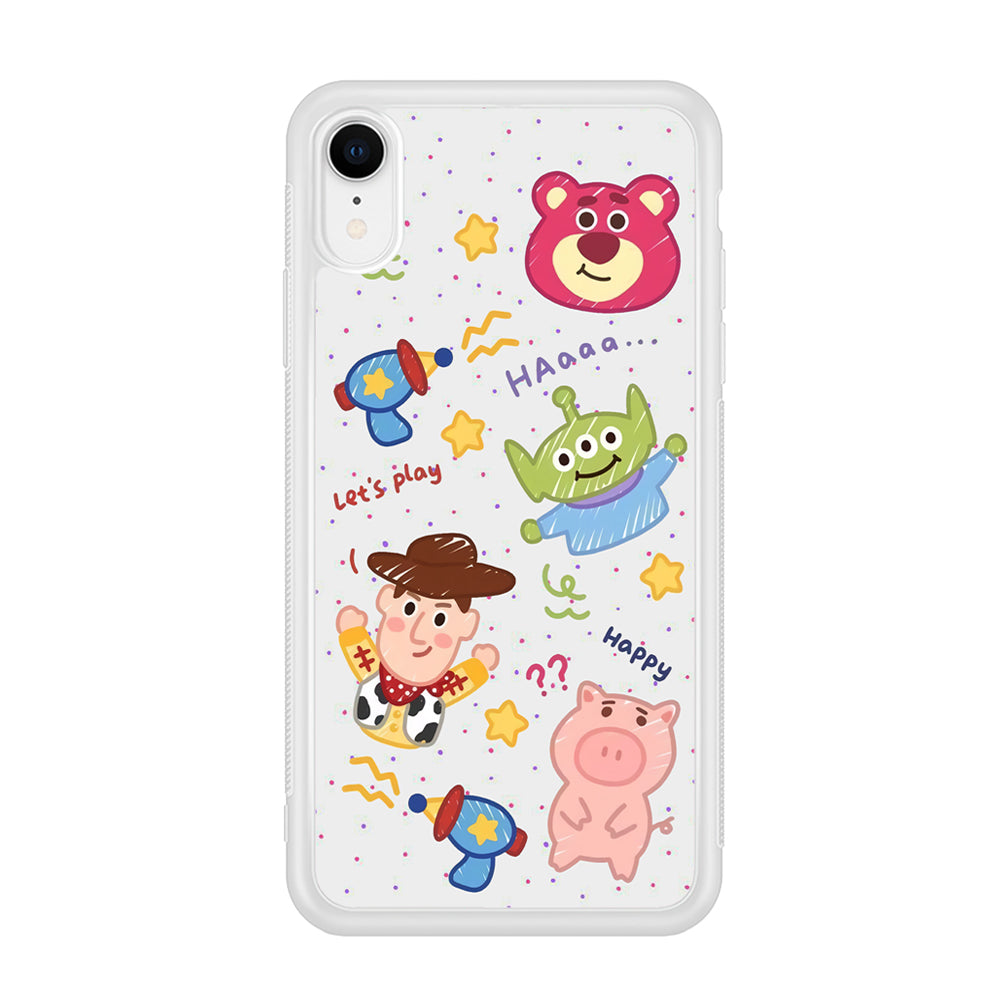 The Story of Toy Crayon Art iPhone XR Case