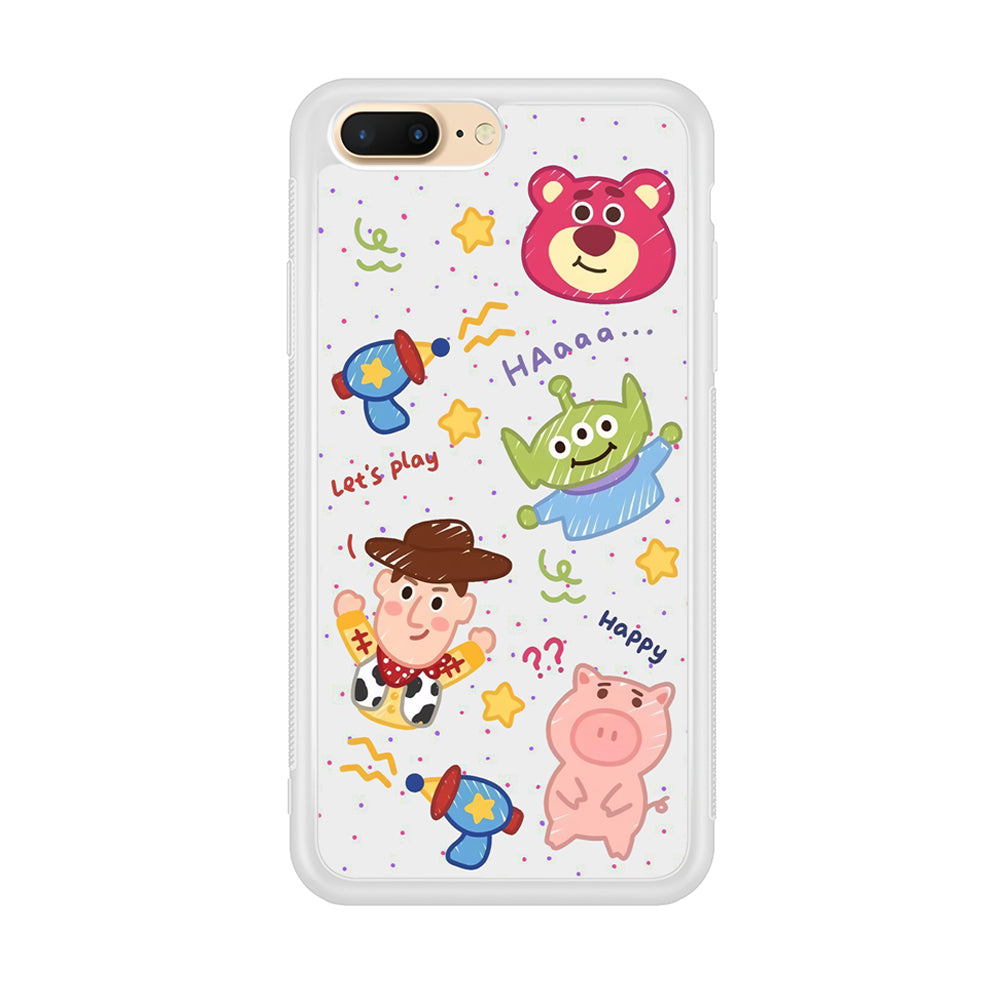 The Story of Toy Crayon Art iPhone 7 Plus Case