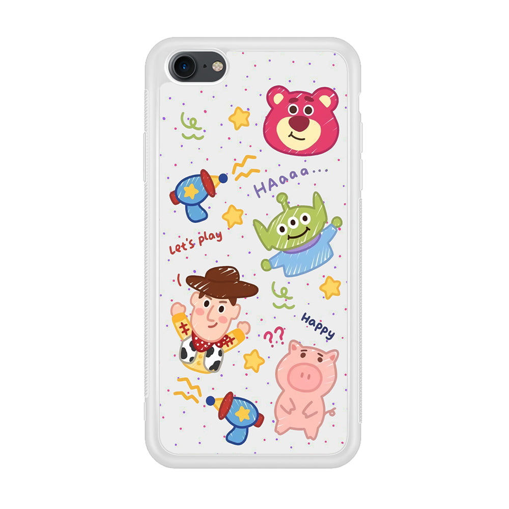 The Story of Toy Crayon Art iPhone 7 Case