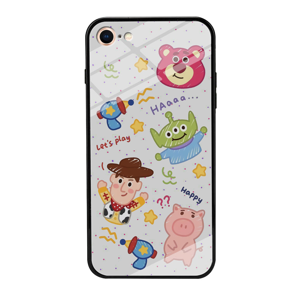 The Story of Toy Crayon Art iPhone 7 Case